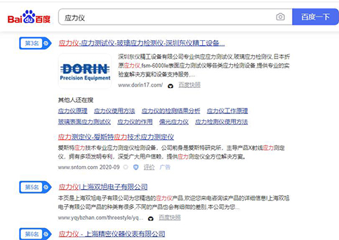 网站改版如何优化-东仪精工“应力仪”关键词快速排名一周上首页技巧分享